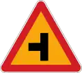 Intersection to left