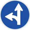 Straight and Left Turn