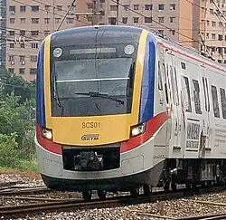Class 92 SCS 1 at KL Sentral Junction