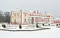 The palace in winter