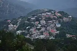 The Lebanese municipality of Qaitouli as it looks from the Haitoura – Jezzine road.