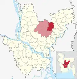 Location of Kapasia