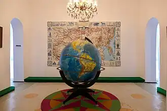 Interior of one of the museum rooms