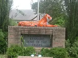 Kennard High School Tigers exhibit