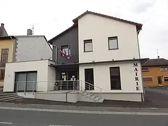 The town hall in Kerprich-aux-Bois
