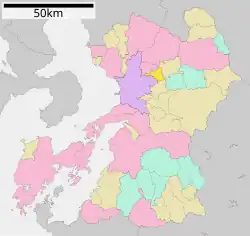 Location of Kikuyō