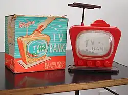 photo of Kleeware TV Bank toy