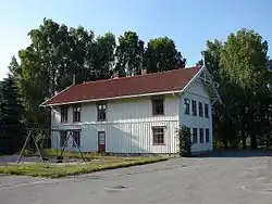 View of the village school