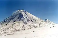 Klyuchevskaya Sopka in July 2006.