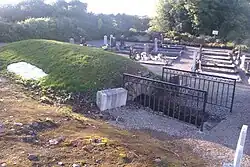 The 'Sing Sing' prison cell in Kilquane cemetery, 1km north of Knockraha village