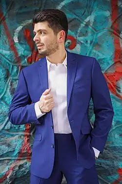 Kristhyan Benítez Latin Grammy winner picture