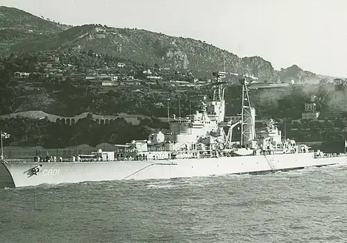 On November 18, 1953, WJ Kruys became captain of the new cruiser HNLMS De Ruyter