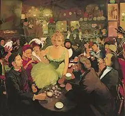 Inside Bruant's Mirliton, 1886-1887