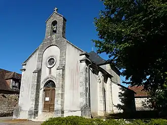 The church in La Chapelle-Saint-Jean