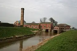 Lade Bank pumping station
