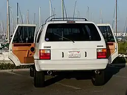 Laforza 1989 5.0 V8 rear view with doors open