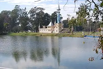 Lake and castle