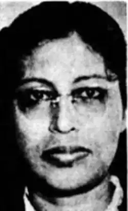 Latifah Ghows, from a 1952 Australian newspaper