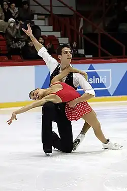 Laura Barquero and Aritz Maestu at the 2018 Grand Prix of Helsinki