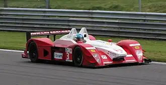 Giovanni Lavaggi driving his self designed Lavaggi LS1 in Spa 2009.