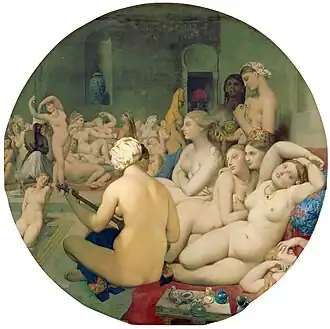 Jean Auguste Dominique Ingres, The Turkish Bath, 1862