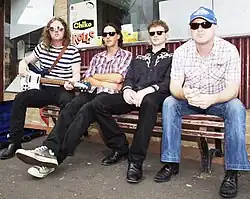 Leadfinger at Balgownie Chip Shop in 2011