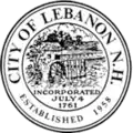 Official seal of Lebanon, New Hampshire