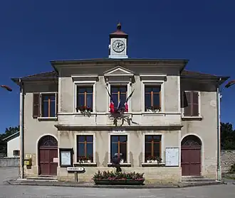 The town hall in Lent