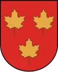 Coat of arms of Lentvaris