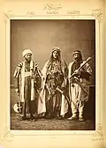 1. Christian mountain dweller, from Zahlé (Lebanon) 2. Christian mountain dweller, from Zgharta (Lebanon) 3. Druze from Lebanon