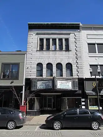 Lewiston Trust and Safe Deposit Building, Lewiston, 1898.