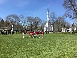 The Battle Green on Patriots' Day weekend 2018