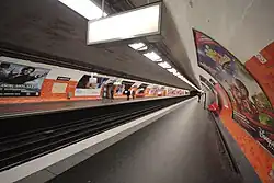 The station in the Mouton-Duvernet style prior to 2012