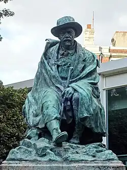 The statue of Auguste Angellier(1848-1911)