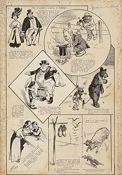 Artwork for 'Jam, Hospitality and Other Topics', as published in The Bulletin, 23 March 1905.