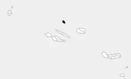 Location of the municipality of Santa Cruz da Graciosa in the archipelago of the Azores