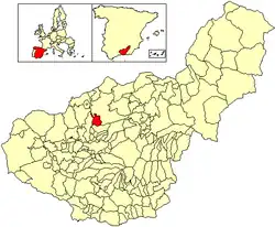 Location of Deifontes