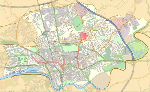 Tulketh is located in Preston