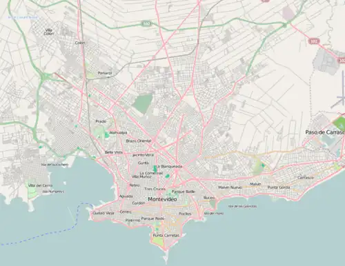 Uruguayan Primera División is located in Montevideo