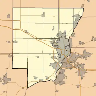 Springdale Cemetery is located in Peoria County, Illinois