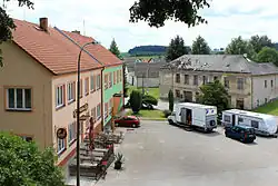 Centre of Lodhéřov