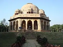Mausoleum of Mohammed Shah in the Lodi Gardens, New Delhi.