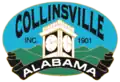 Official logo of Collinsville, Alabama
