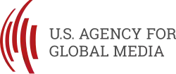 Logo of the U.S. Agency for Global Media