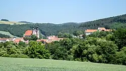 Panorama of Lomnice