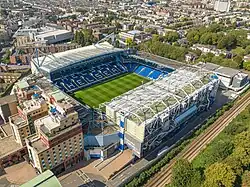 Stamford Bridge football stadium