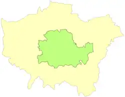 County of London compared to Greater London