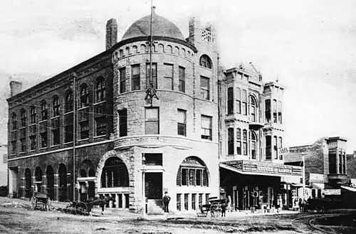 Los Angeles Times Building, 1886