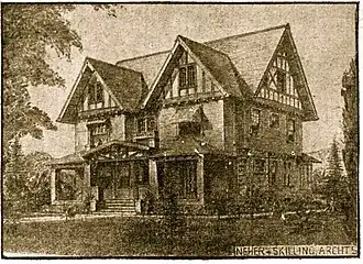 Richardson residence, 1909