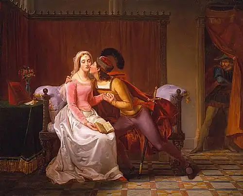 Paolo and Francesca by Luigi Rubio